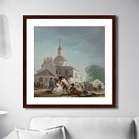 картина: saint isidore's day at the saint's hermitage, 1799г. в Рязани