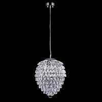 подвесной светильник crystal lux charme sp3+3 led chrome/transparent в Рязани