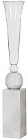 ваза настольная crystal circle white middle в Рязани