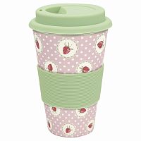 кружка на вынос strawberry pale pink в Рязани