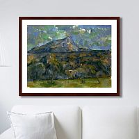 картина: mont sainte-victoire, 1906г. в Рязани