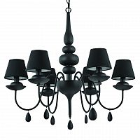 подвесная люстра ideal lux blanche sp6 nero в Рязани