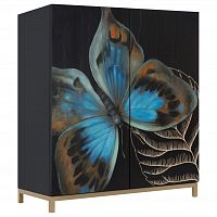 комод butterfly черный в Рязани