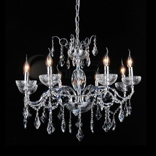 люстра md103906-8a от illuminati серебряный в Рязани