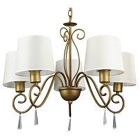 подвесная люстра arte lamp carolina a9239lm-5br в Рязани