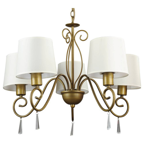 подвесная люстра arte lamp carolina a9239lm-5br в Рязани