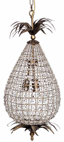 люстра дизайнерская chandelier3 медь и прозрачное стекло в Рязани