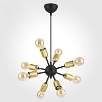 подвесная люстра tk lighting 1468 estrella black в Рязани