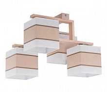 потолочная люстра tk lighting 562 lea white 4 в Рязани