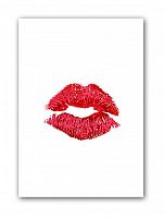 постер kiss а3 (красный) в Рязани