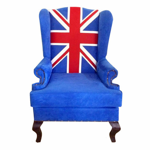 каминное кресло union jack classic в Рязани