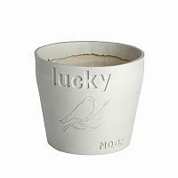 цветочный горшок lucky белый в Рязани