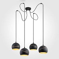 подвесная люстра tk lighting 2221 yoda black orbit в Рязани