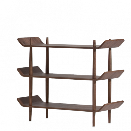 стеллаж bentwood темно-коричневый в Рязани