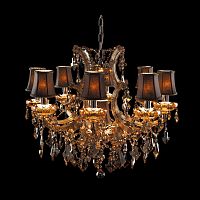 люстра md09053-9b от illuminati хром/янтарная в Рязани