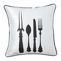 подушка со столовыми приборами tableware white в Рязани