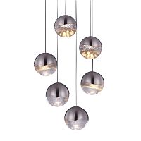 подвесной светильник globo 6u nickel от delight collection в Рязани