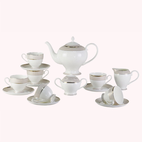 чайный сервиз bianko 17 pcs tea set в Рязани