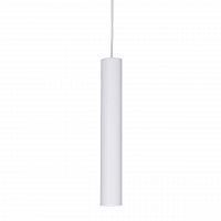 подвесной светодиодный светильник ideal lux ultrathin sp1 small round bianco в Рязани