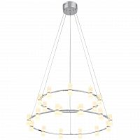 подвесная светодиодная люстра st luce cilindro sl799.103.21 белая в Рязани