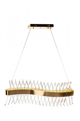 люстра золото wave 80x30 см в Рязани