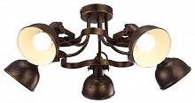 потолочная люстра arte lamp martin a5216pl-5br в Рязани