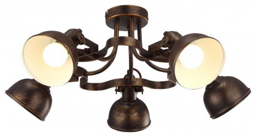 потолочная люстра arte lamp martin a5216pl-5br в Рязани