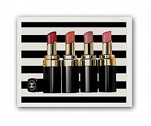 постер помада chanel а4 в Рязани