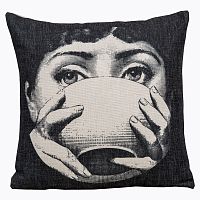 арт-подушка tea time fornasetti в Рязани