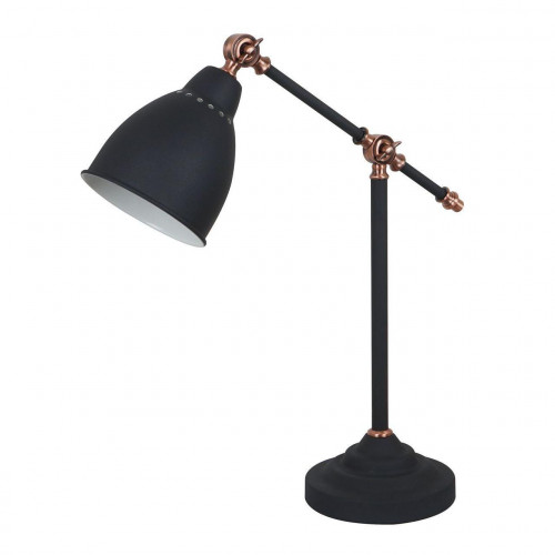 настольная лампа arte lamp braccio a2054lt-1bk в Рязани