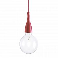 подвесной светильник ideal lux minimal sp1 rosso в Рязани