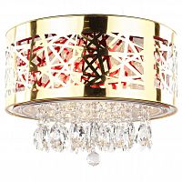 люстра nicolette золото, прозрачная в Рязани