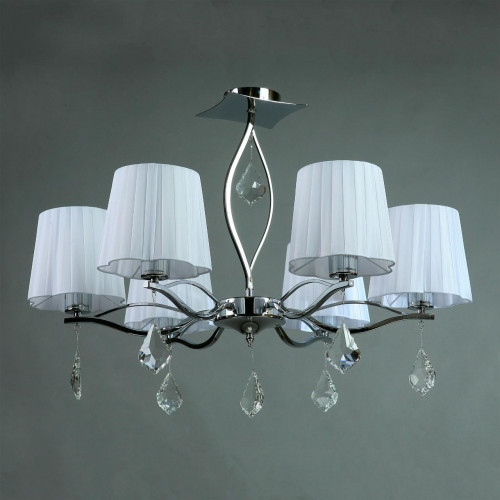 подвесная люстра brizzi bx03203/6 chrome в Рязани
