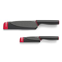 набор из 2 ножей в чехлах со встроенной ножеточкой slice&sharpen 3,5 и 6 в Рязани