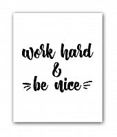 постер be nice а3 в Рязани