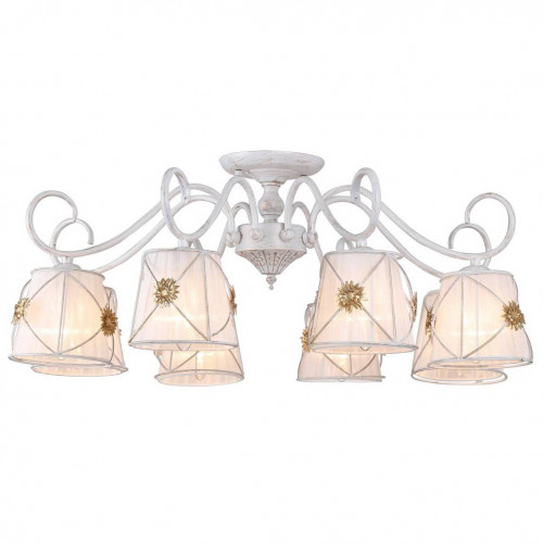 потолочная люстра arte lamp 72 a5495pl-8wg в Рязани