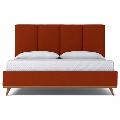 кровать двуспальная 160х200 красная carter pumpkin в Рязани