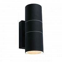 уличный настенный светильник arte lamp sonaglio a3302al-2bk в Рязани