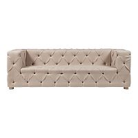 диван soho tufted прямой бежевый в Рязани