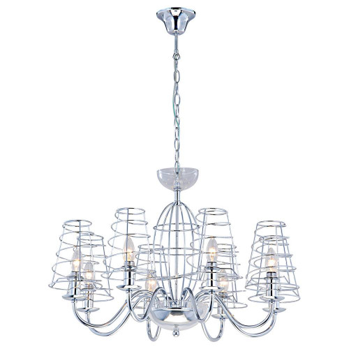 подвесная люстра arte lamp cage a4320lm-8cc в Рязани
