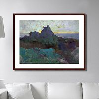 картина: rocky peak, 1875г. в Рязани