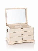 шкатулка с ящичками mobilier de maison белая в Рязани