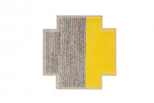 ковер plait yellow 160х160 от gan в Рязани