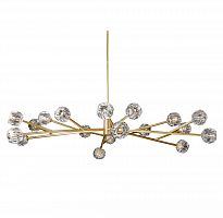 люстра boule de cristal d150 латунь, прозрачное стекло в Рязани