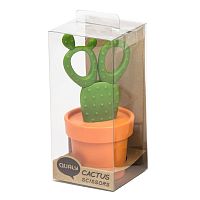 ножницы cactus с держателем, оранжевые с зеленым в Рязани