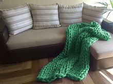 плед нежность зелёный большой в Рязани