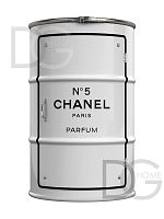 декоративная бочка- шкаф chanel №5 white xl в Рязани