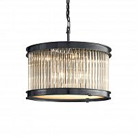 люстра essex crystal 45 черное основание, прозрачное стекло в Рязани