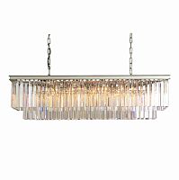 люстра odeon l120 silver прозрачное стекло в Рязани