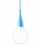 подвесной светильник ideal lux minimal sp1 azzurro в Рязани